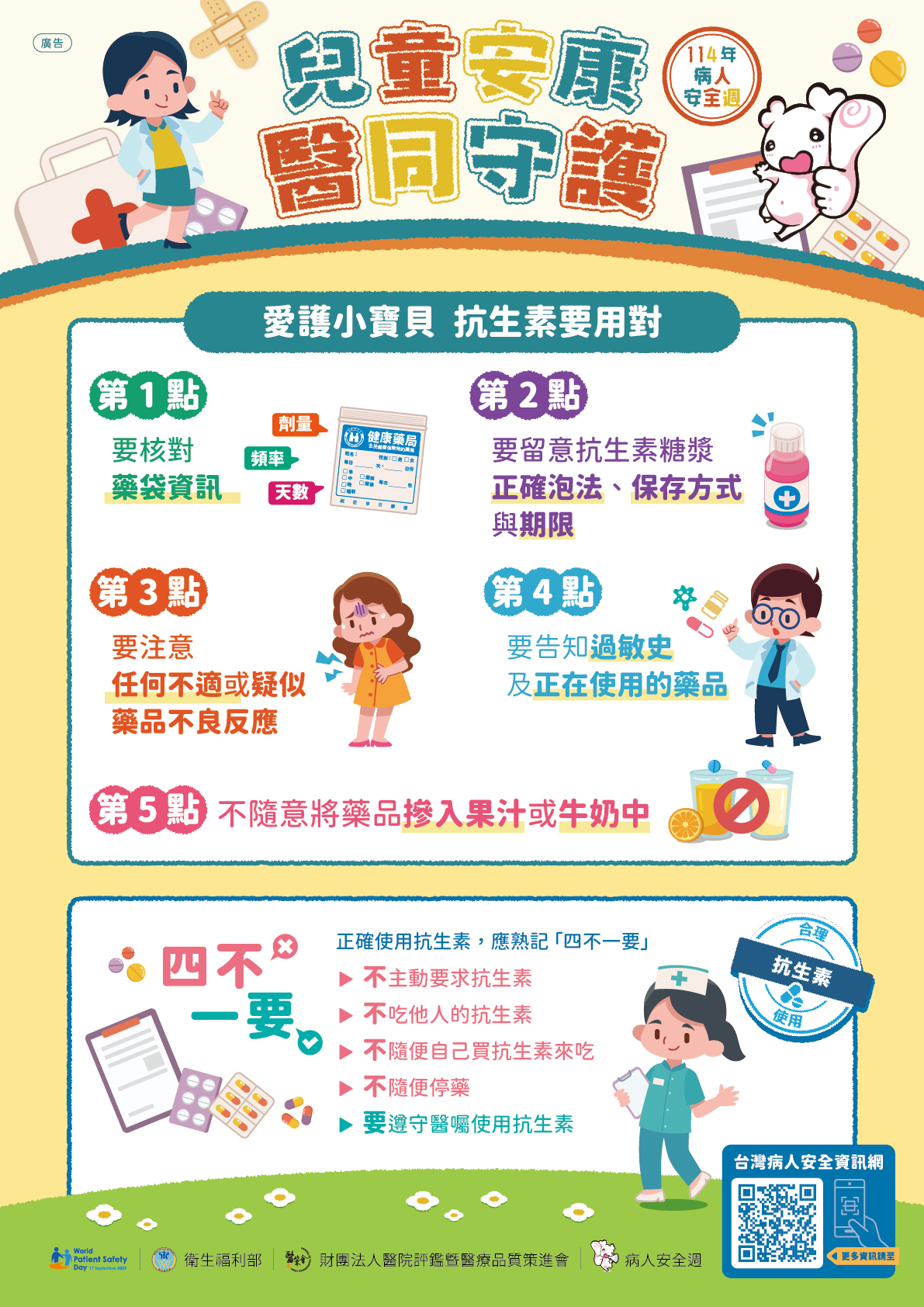 114年病人安全週開跑囉！